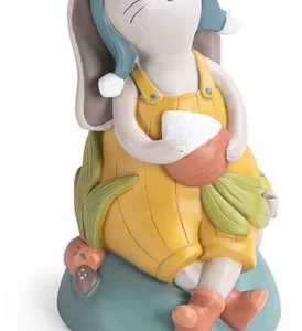 TIRELIRE LAPIN TROIS PETITS LAPINS MOULIN ROTY