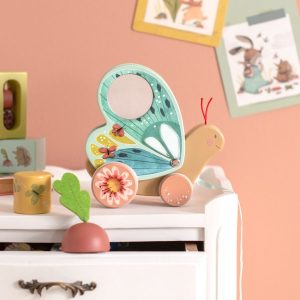 PAPILLON A TIRER TROIS PETITS LAPINS – MOULIN ROTY