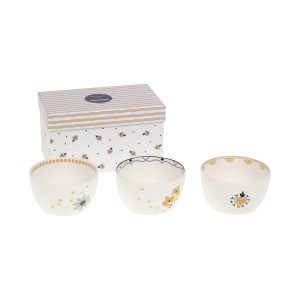 Coffret 3 mini bols Poésie- Amadeus