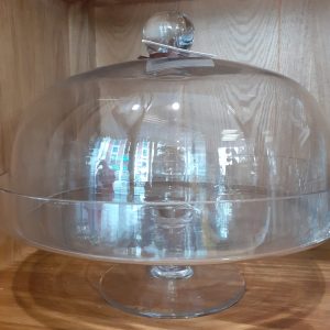 Plat à gâteaux +cloche