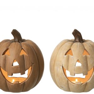 Chandelier Citrouille Grand modèle Halloween Caramel