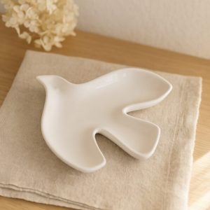 Coupelle oiseau blanc – Opjet