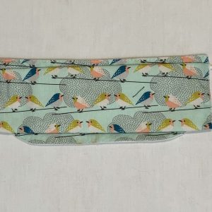 Masque Femme oiseaux réversible