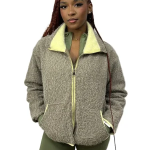 GILET POLAIRE TENDANCE BEIGE