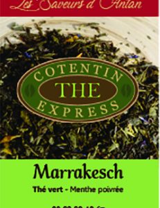 Thé vert Marrakech