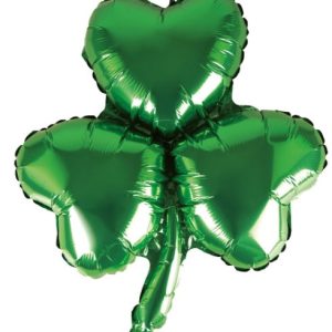 Ballon aluminium trèfles