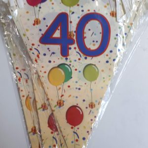 Guirlande fanions anniversaire