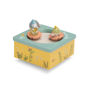 BOÎTE À MUSIQUE TROIS PETITS LAPINS MOULIN ROTY- MOULIN ROTY