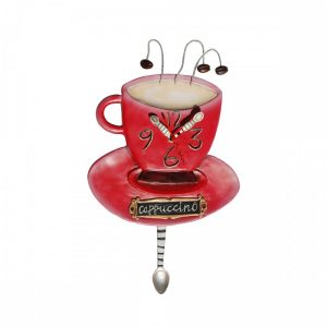 CAPUCCINO : horloge à balancier