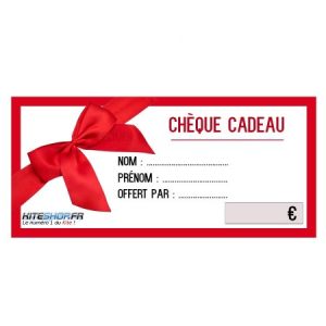 CHEQUE CADEAU