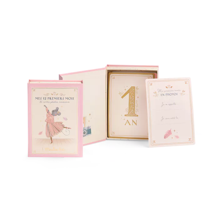 CARTES MES 12 PREMIERS MOIS LA PETITE ECOLE DE DANSE – MOULIN ROTY