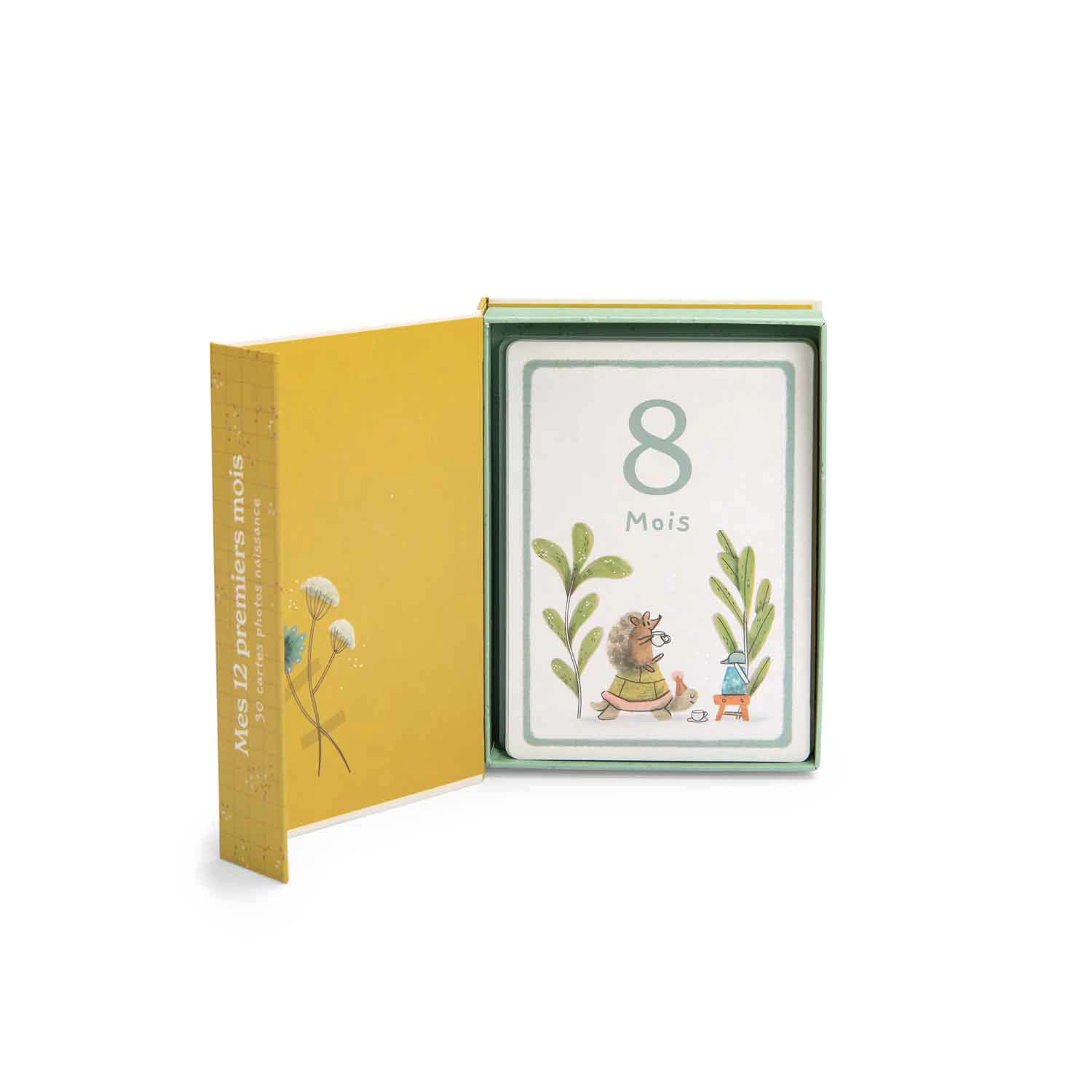 CARTES MES 12 PREMIERS MOIS TROIS PETITS LAPINS (30 CARTES) MOULIN ROTY – Image 5