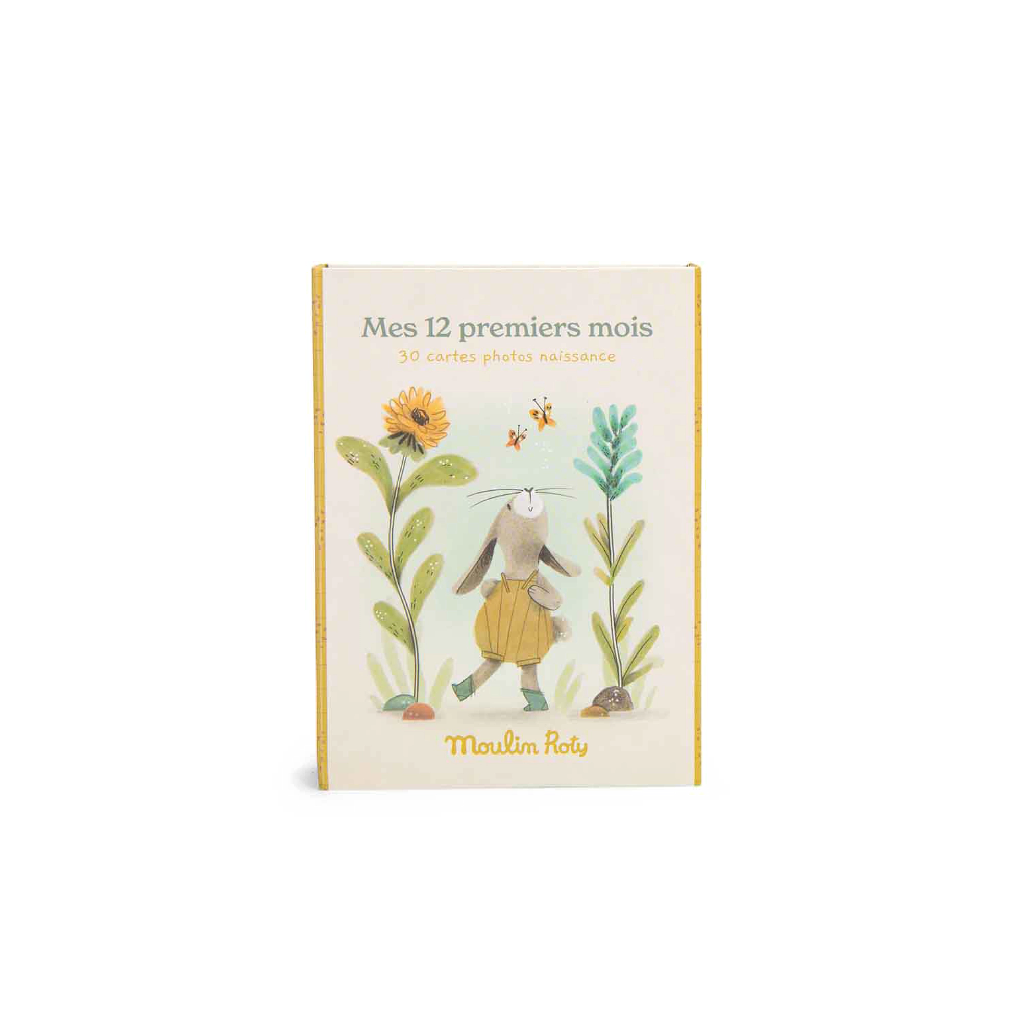 CARTES MES 12 PREMIERS MOIS TROIS PETITS LAPINS (30 CARTES) MOULIN ROTY – Image 4