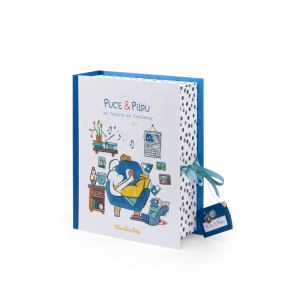 COFFRET NAISSANCE PUCE & PILOU MOULIN ROTY