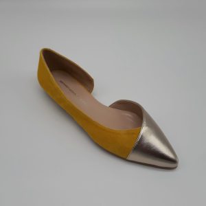 BRENDA ZARO ballerine F4088 JAUNE