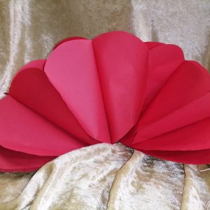 Guirlande cœur rouge