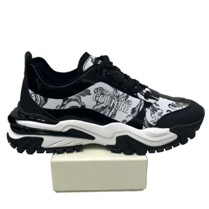 BASKETS VERSACE JEANS COUTURE blanche