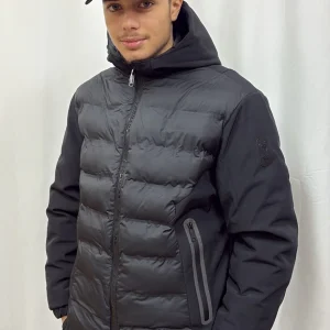 GILET MATELASSÉ BILLTORNADE BLACK