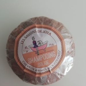 SHAMPOING SOLIDE CHEVEUX ABIMES-SEC- COLORES – Les savons de Joya