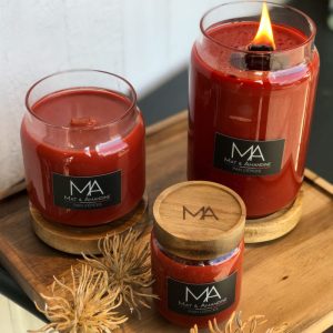 BOUGIES PAIN D’ÉPICES MAT  & AMANDINE