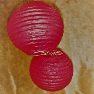 Lanterne chinoises rouges