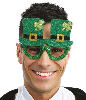 Lunettes chapeaux Saint Patrick