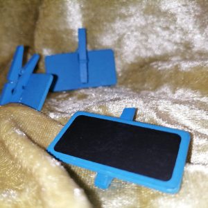 Marque-place bois et ardoise