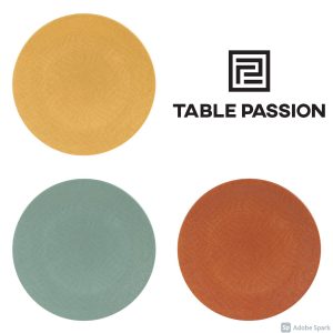 ASSIETTE PLATE GRÈS – VESUVIO (différents coloris)