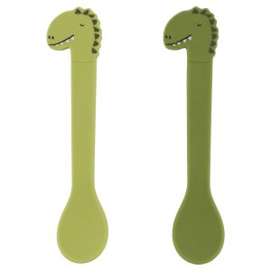 CUILLÈRE SILICONE 2 PACK MR DINO – TRIXIE