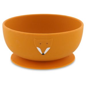 BOL EN SILICONE AVEC VENTOUSE MR FOX – TRIXIE