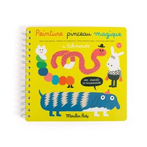 PEINTURE PINCEAU MAGIQUE LES SCHMOUKS-MOULIN ROTY