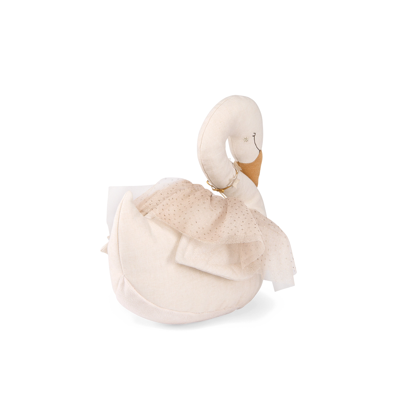 PELUCHE GRAND CYGNE ODETTE LA PETITE ÉCOLE DE DANSE MOULIN ROTY – Image 3