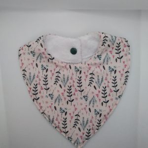 BAVOIR BANDANA “LILA” PETITE CITROUILLE 0/12 MOIS