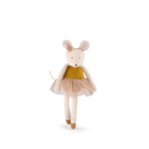 PETITE PELUCHE SOURIS OR LA PETITE ECOLE DE DANSE- MOULIN ROTY