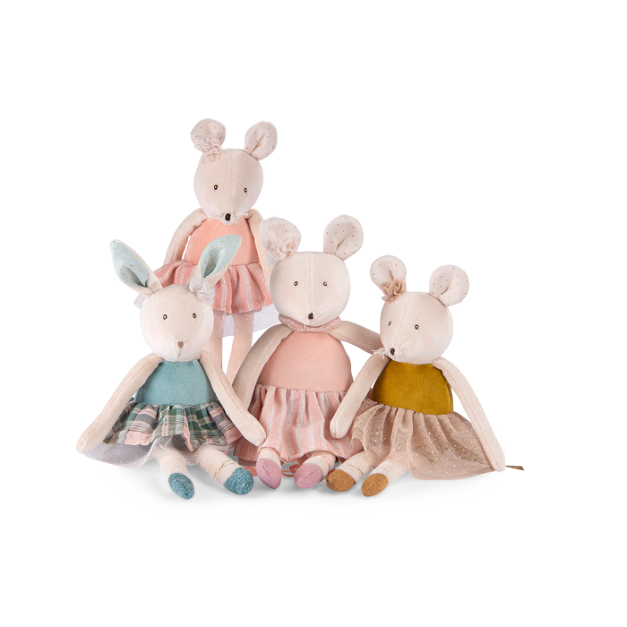 PETITE PELUCHE SOURIS OR LA PETITE ECOLE DE DANSE- MOULIN ROTY – Image 5