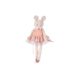 PETITE PELUCHE SOURIS ROSE LA PETITE ECOLE DE DANSE – MOULIN ROTY