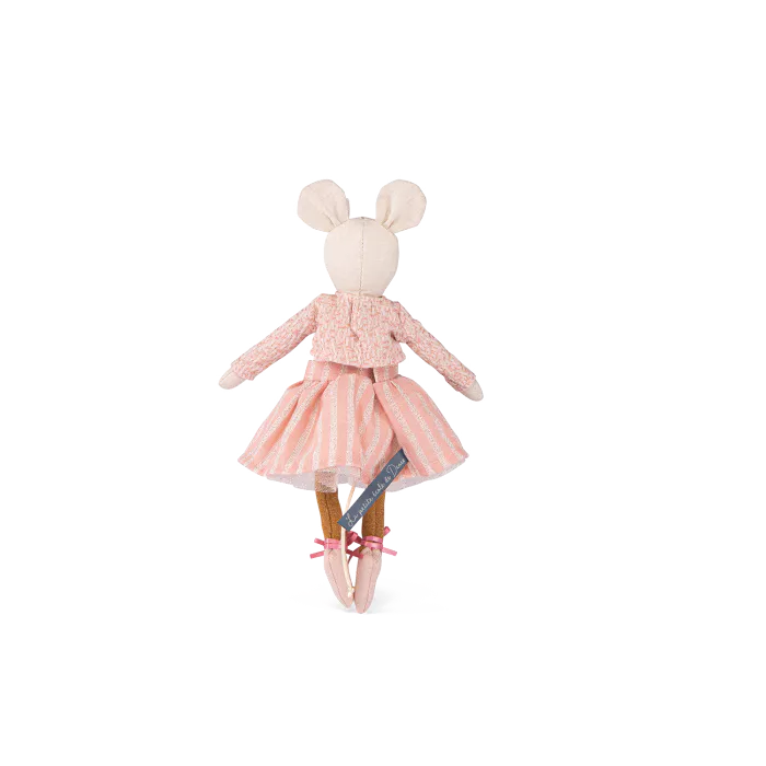 POUPEE SOURIS-ROSE-ANNA-LA PETITE ECOLE DE DANSE – MOULIN ROTY – Image 4