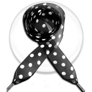 LACETS FUN lacets RUB063 NOIR