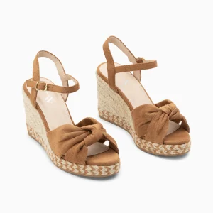 SANDALES COMPENSÉES NOUÉES GEORGINA – VANESSA WU – SD2689CM