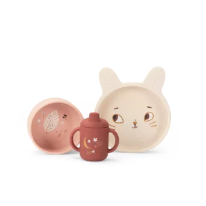 SET VAISSELLE SILICONE APRES LA PLUIE-MOULIN ROTY