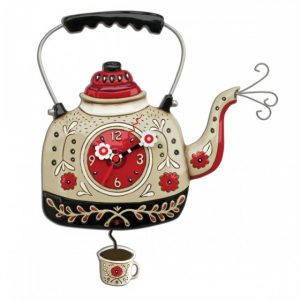 TEAKETTLE : horloge à balancier