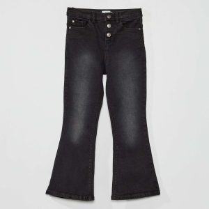 Jean flare/bootcut taille haute Noir