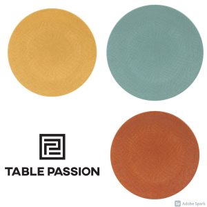 ASSIETTE A DESSERT GRÈS – VESUVIO (différents coloris)