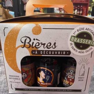 COFFRET NOËL 6 BIÈRES DE SAINTE MÈRE EGLISE