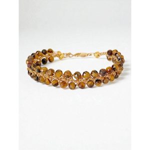 Bracelet Céline Œil de tigre- La Balinaise