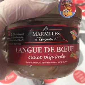 LANGUE DE BŒUF SAUCE PIQUANTE 380 GR