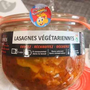 LASAGNES VÉGÉTARIENNES 750 GR