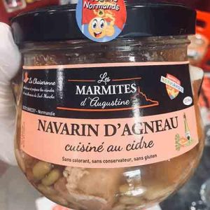 NAVARIN D’AGNEAU CUISINÉ AU CIDRE 750 GR