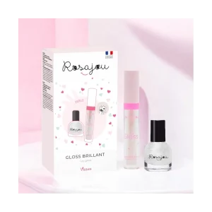 COFFRET GLOSS+VERNIS PERLES-ROSAJOU