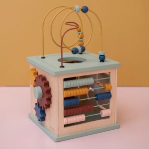 CUBE D’ACTIVITÉS 5 EN 1 EN BOIS -TRIXIE BABY